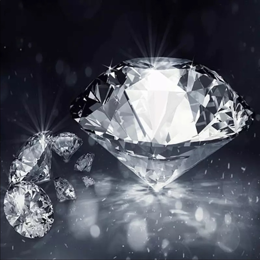 New silver plated alloy transparent Zircon ring - Picture 4 of 7